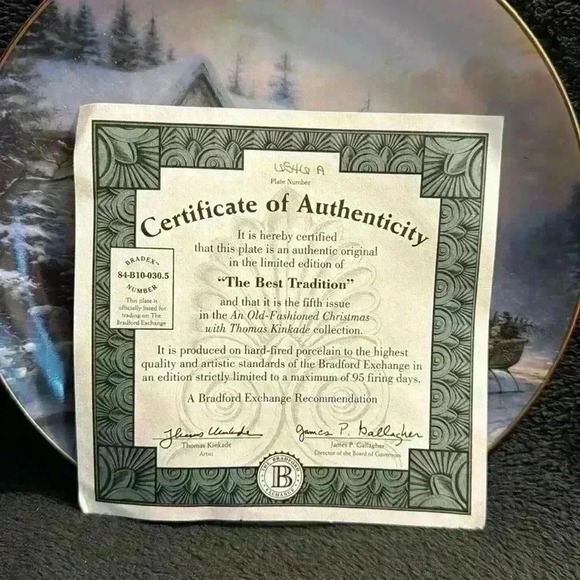 “The Best Tradition” by Thomas Kinkade - Picture 4 of 5